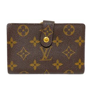 LOUIS VUITTON Porte Monnaie Billets Viennois Monogram - 177-080825
